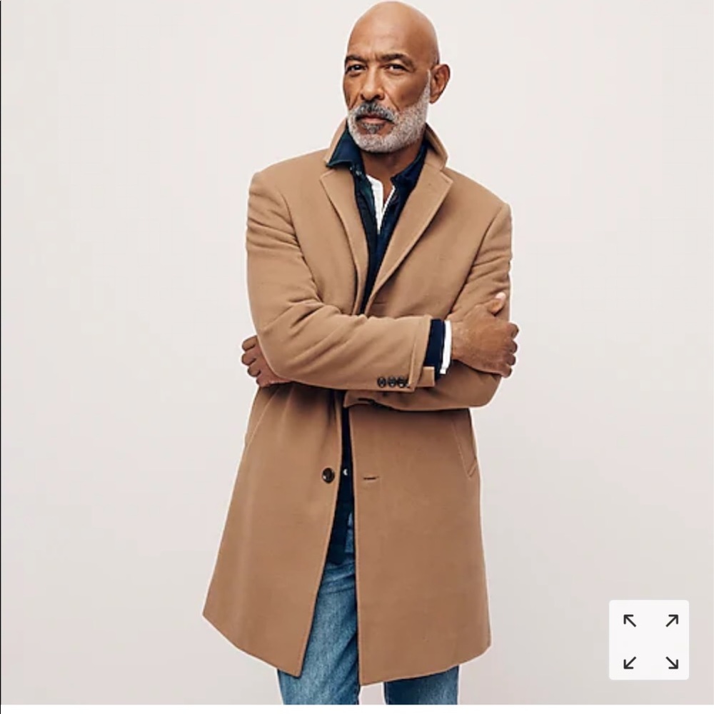 NWT J.Crew Ludlow Toffee Coat Sz 40S BRAND NEW